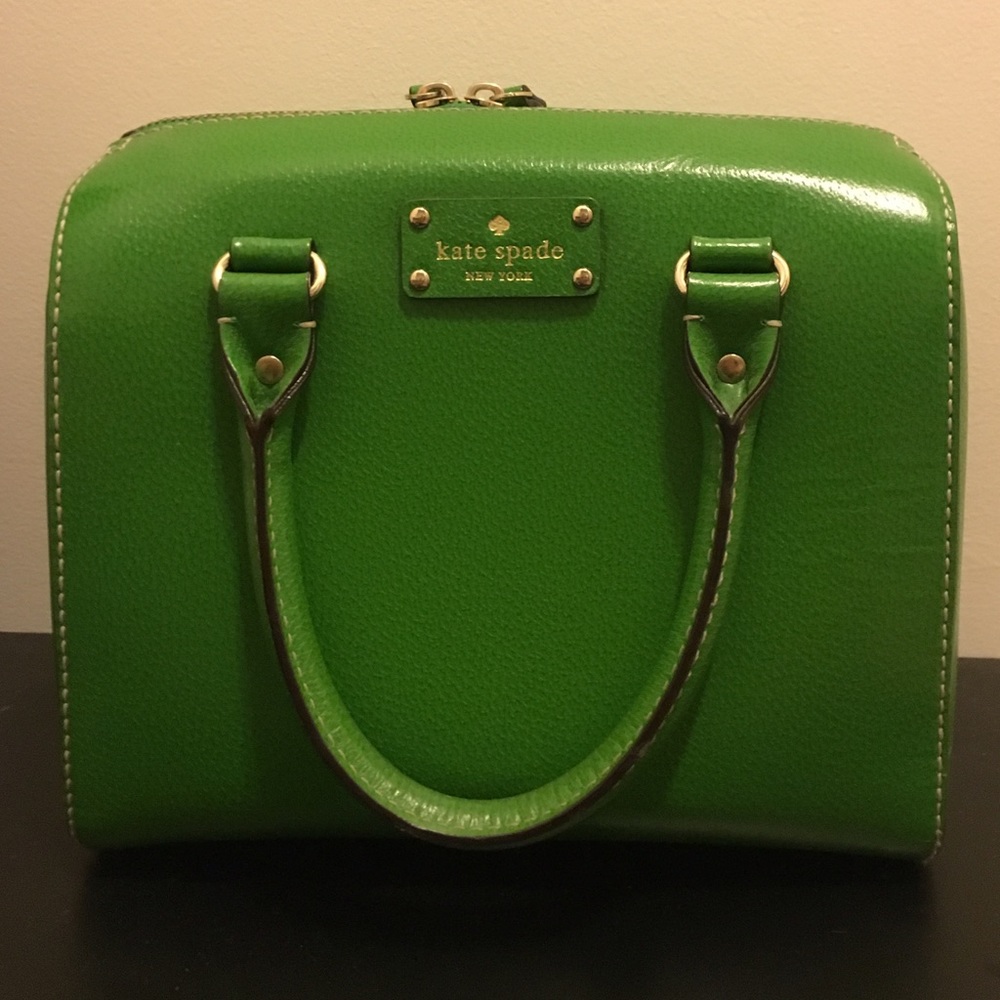 Kate Spade Green Leather Handbag